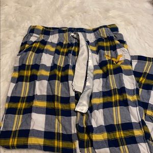 WVU PJ pants